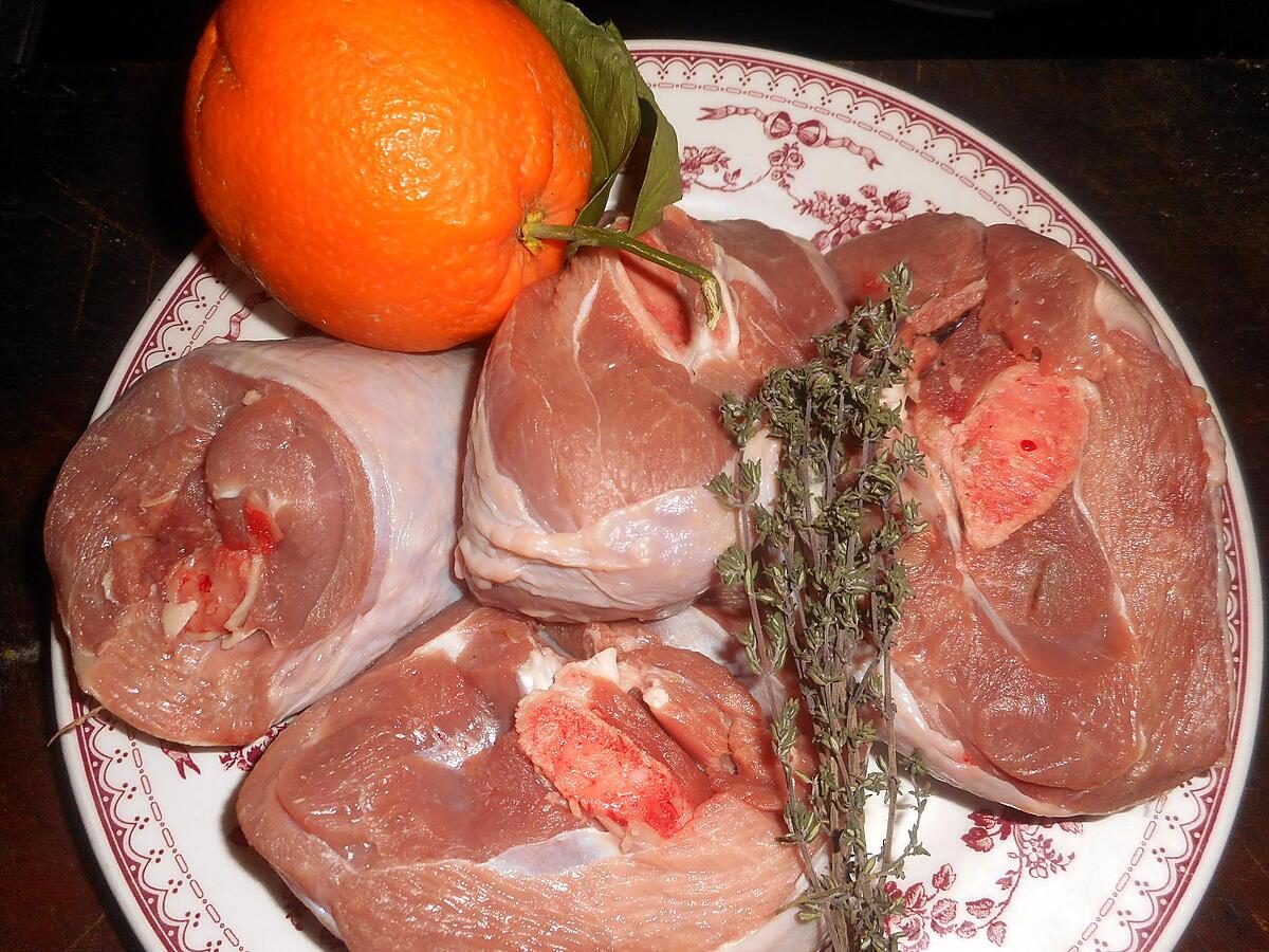 recette Osso bucco de dinde à la milanaise