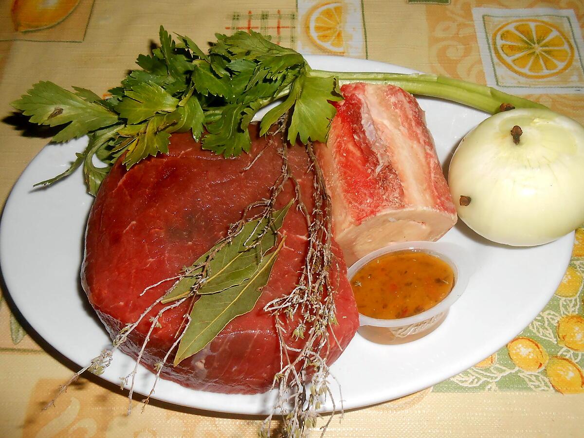 recette PETIT POT AU FEU DE BOEUF