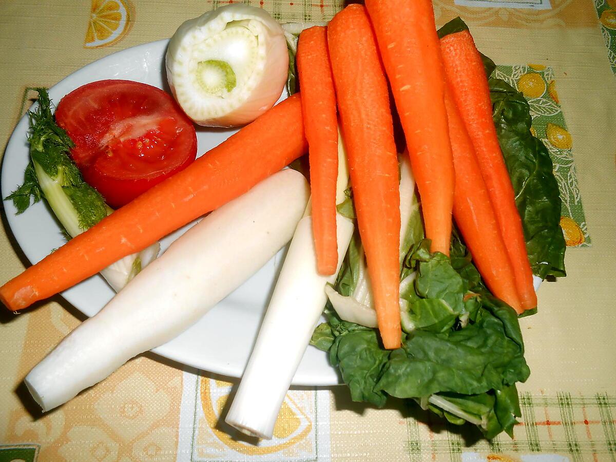 recette PETIT POT AU FEU DE BOEUF