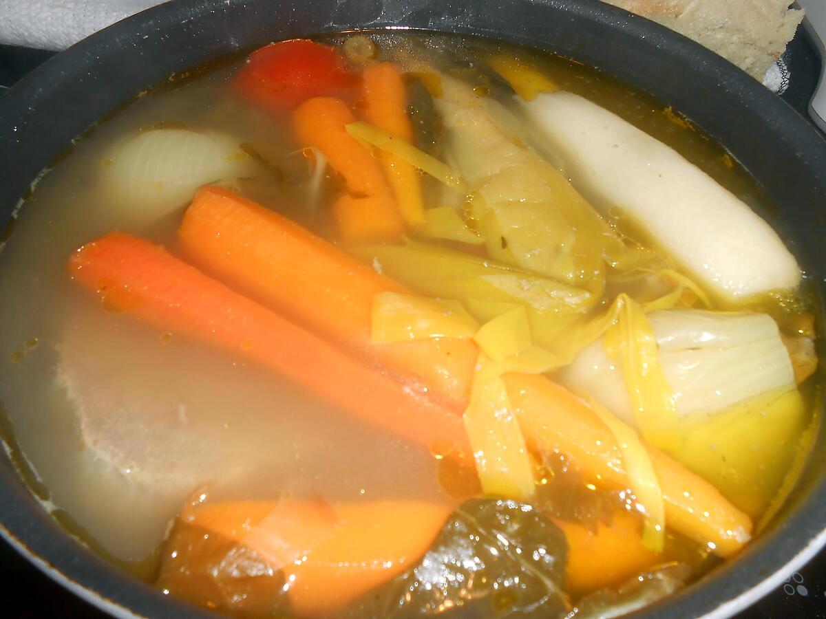 recette PETIT POT AU FEU DE BOEUF