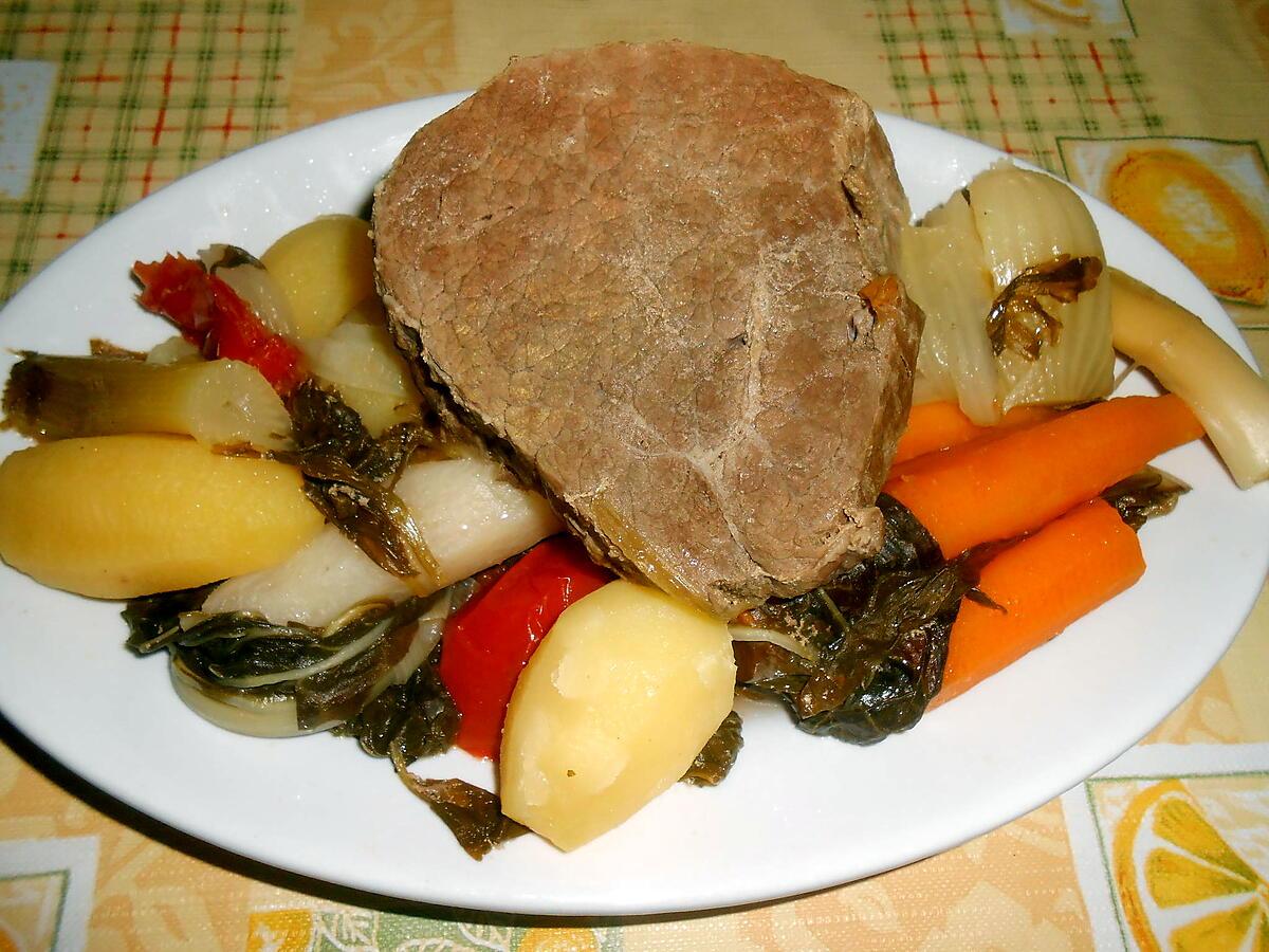 recette PETIT POT AU FEU DE BOEUF