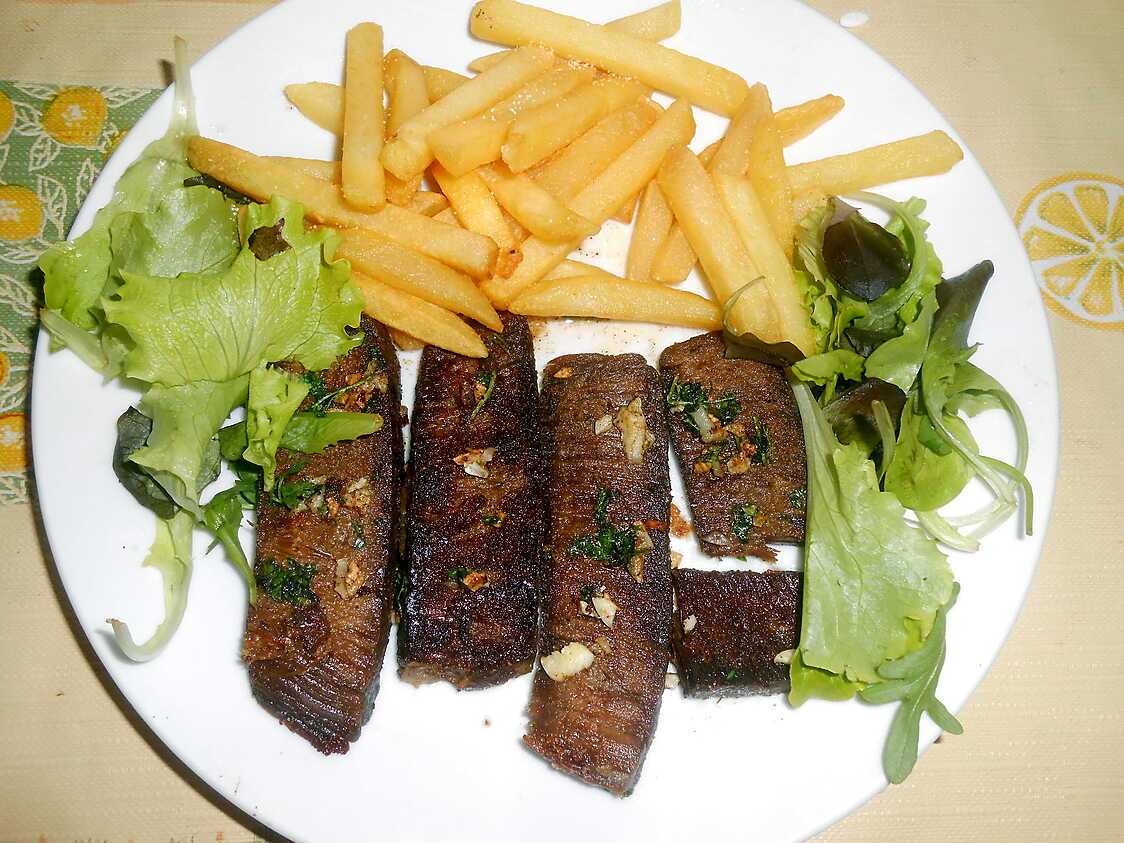 Recette de POELEE DE VIANDE DE POT AU FEU AIL ET PERSIL