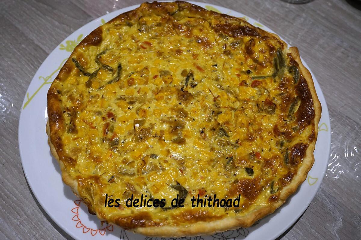 recette quiche fond de frigo!