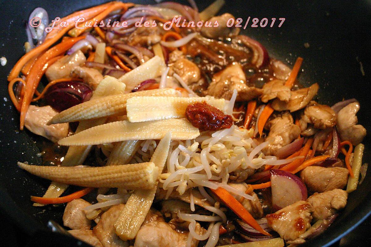 recette Poulet Sauté à la Sauce d'Huitre