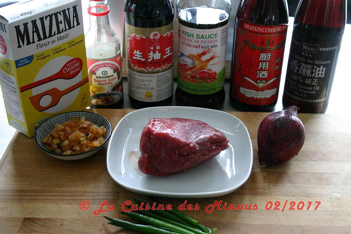 recette Bœuf Caramélisé Sauce Soja