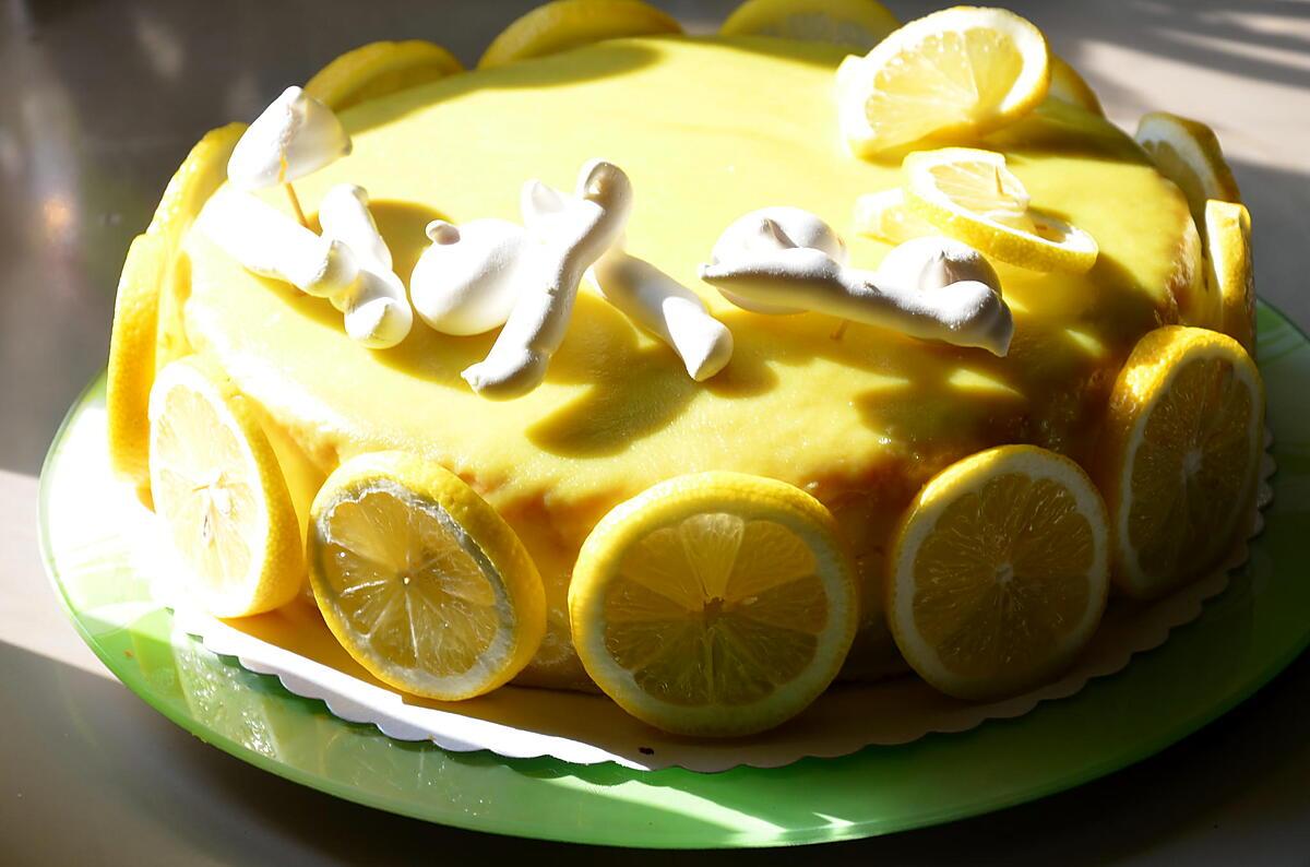 recette Tout citron : mon gâteau d'anniversaire