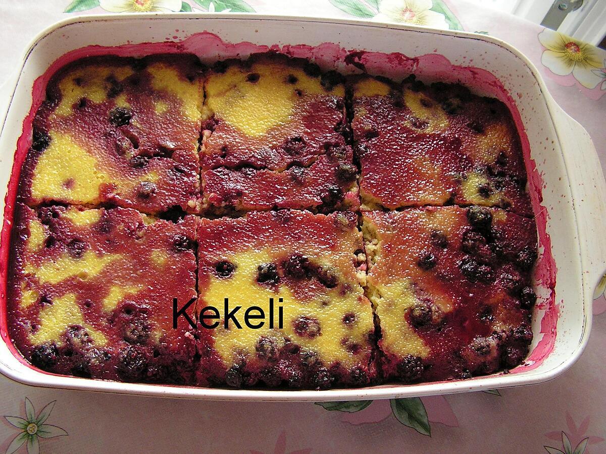 recette Clafoutis à la floraline