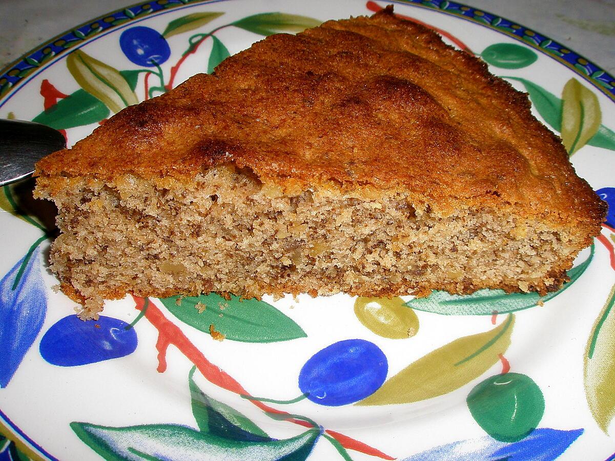 recette Gâteau aux noix des écoles