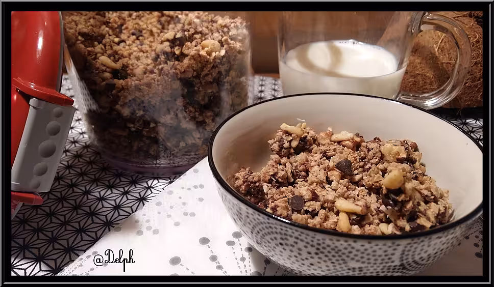 recette Granola à la Noix de Coco