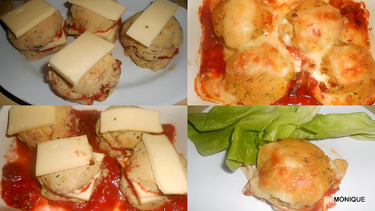 recette CROQUETTES DE POULET A LA RACLETTE