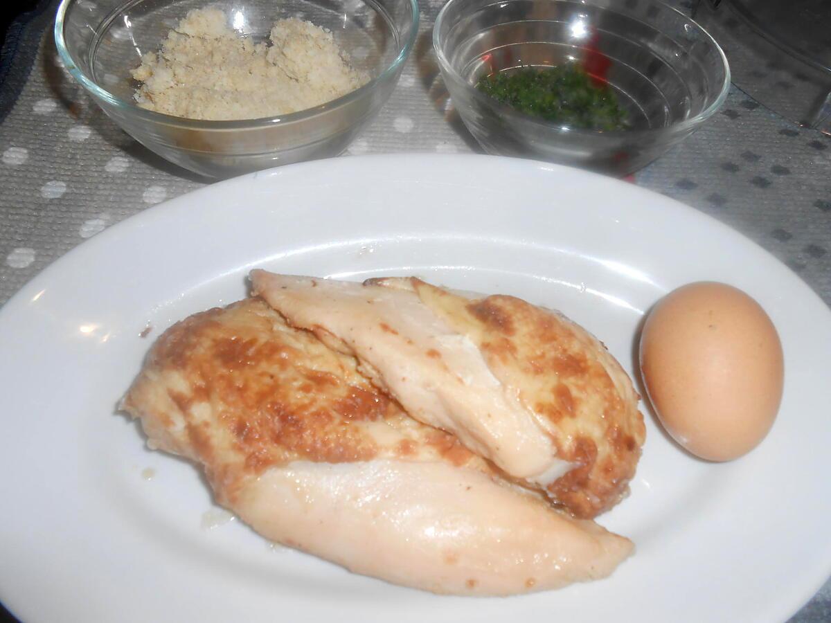 recette CROQUETTES DE POULET A LA RACLETTE