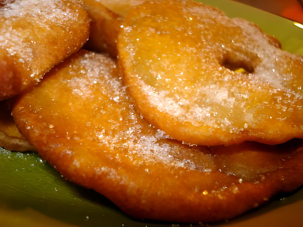 recette Beignets aux pommes