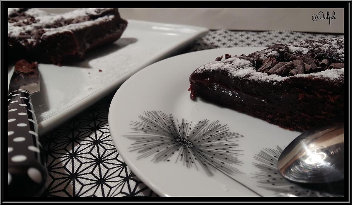 recette Fondant au chocolat et à la farine de Châtaigne