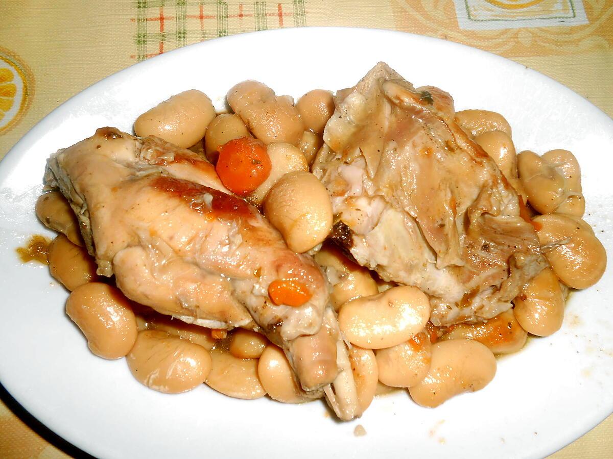 recette CASSOULET DE LAPIN