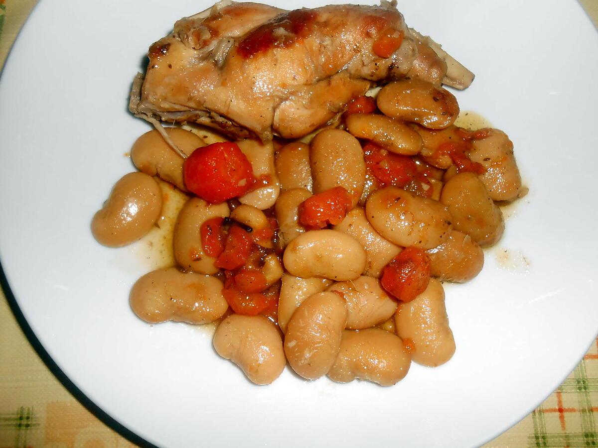 recette CASSOULET DE LAPIN