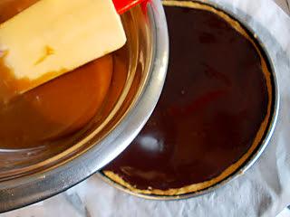 recette Tarte chocolat caramel de C. Felder