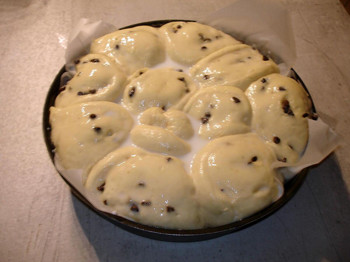 recette Brioche aux pépites de chocolat