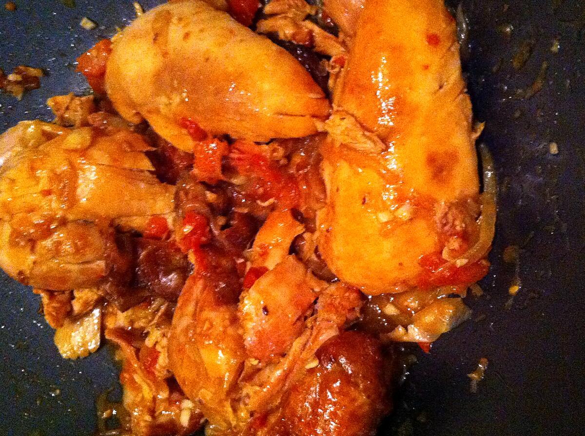 recette Cari poulet fumé (compatible Dukan)