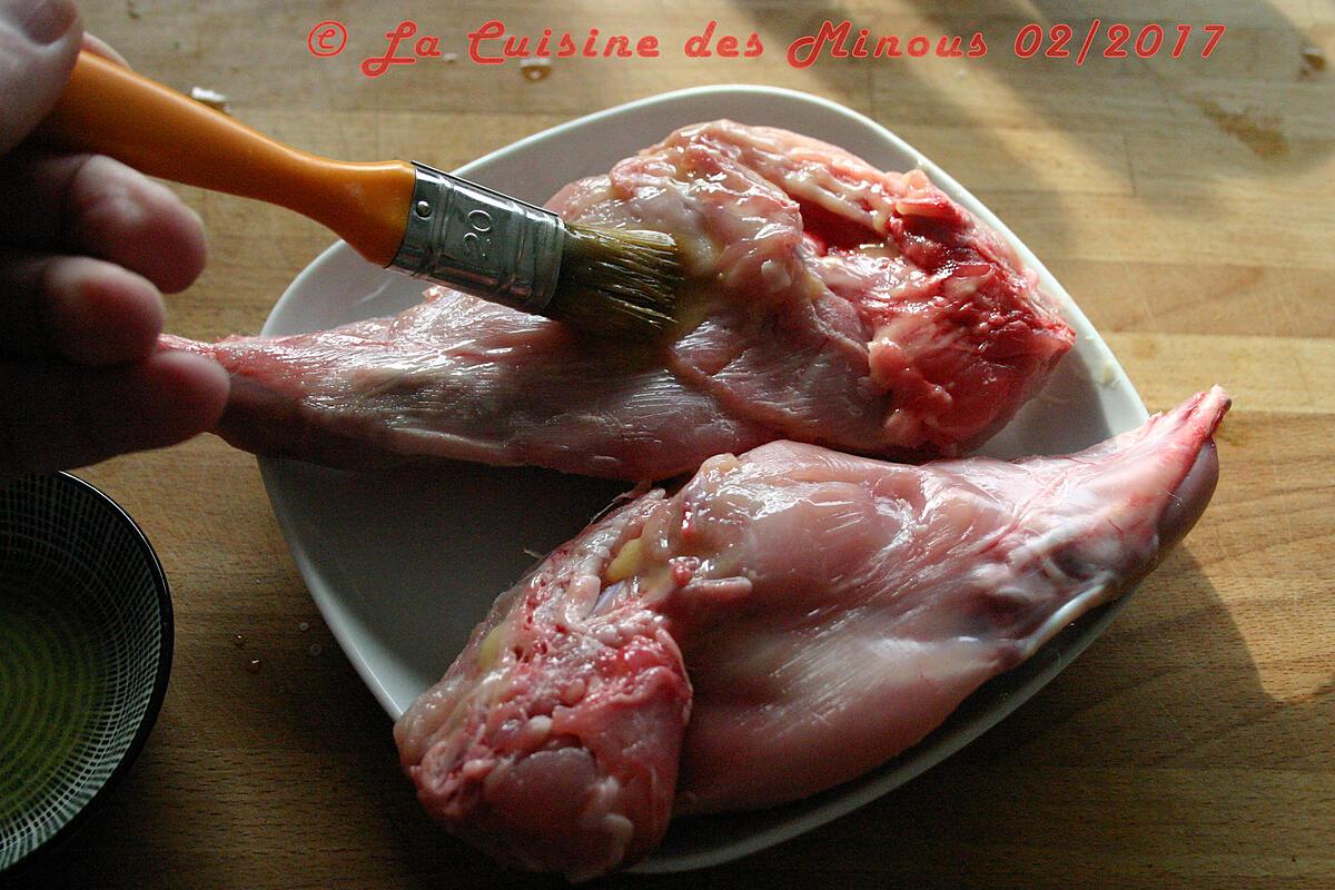 recette Cuisses de Lapin Boulangère