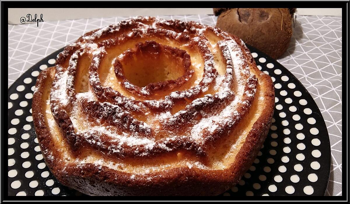 recette Gâteau au yaourt et à la noix de coco