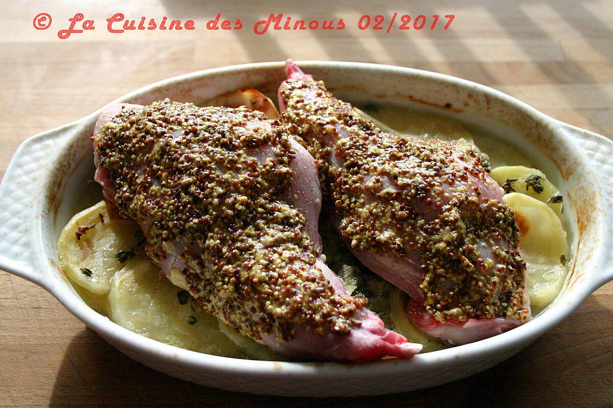 recette Cuisses de Lapin Boulangère