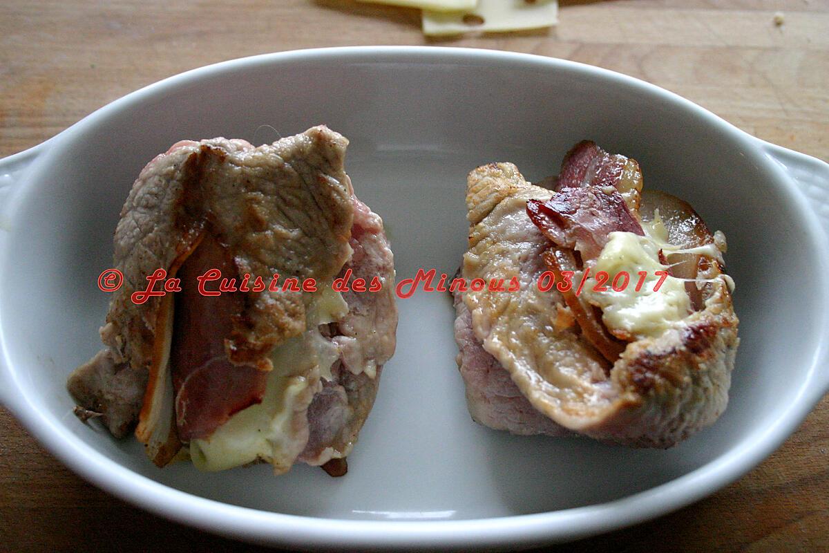 recette Escalopes de Veau gratinées