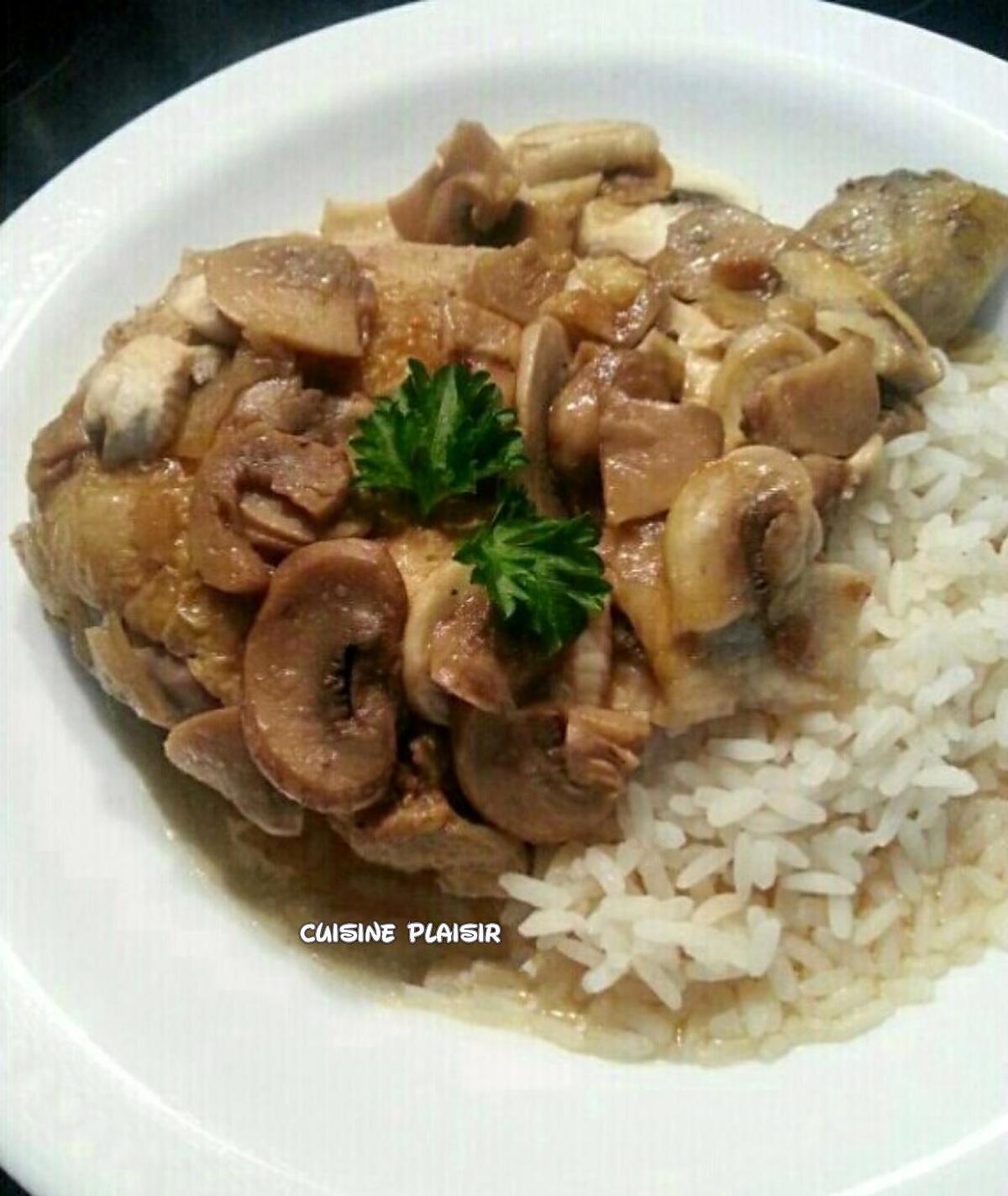 recette Coq au vin blanc