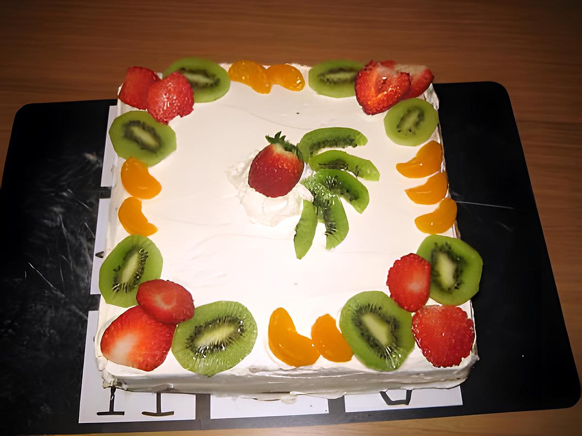 recette Gâteau aux fruits !