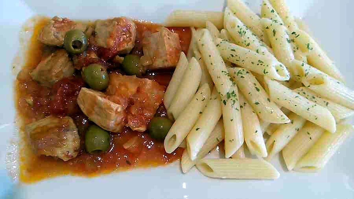 recette Sautè de porc sauce tomate