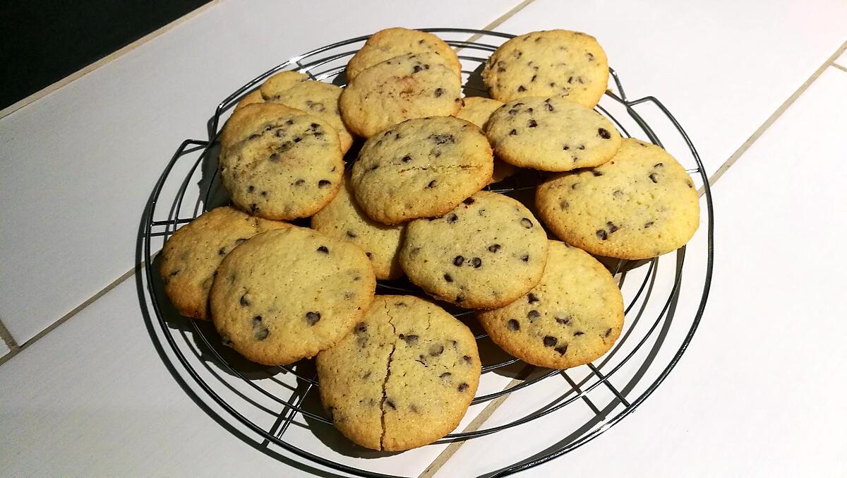 recette Cookies moelleux aux pépites de chocolat