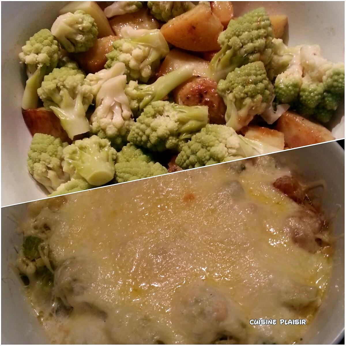 recette Gratin de chou Romanesco