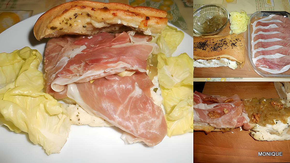 recette SANDWICH AU BROCCIU ET PARMA