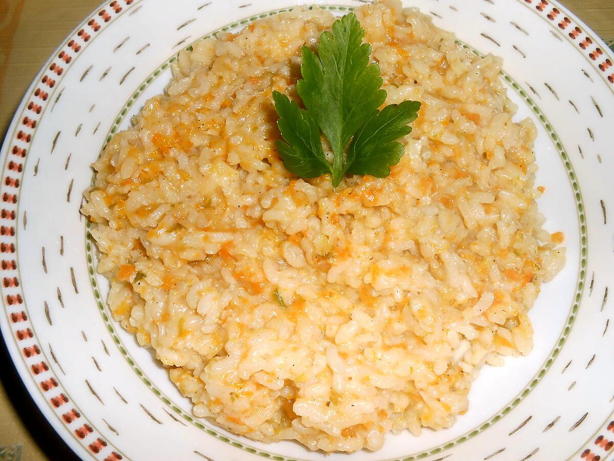 recette RISOTTO AUX PETITS LEGUMES ET OEUFS DURS A LA TOMATE