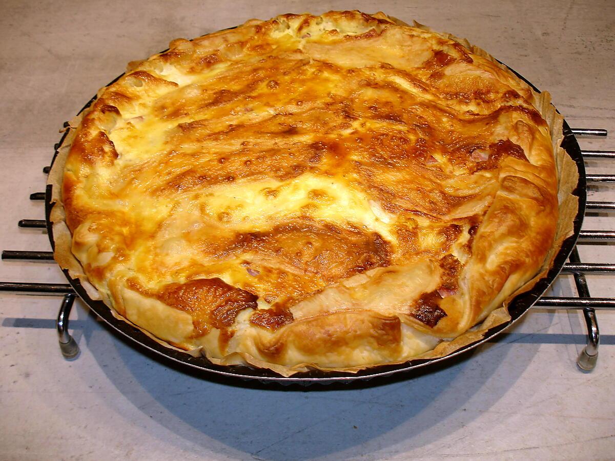 recette Quiche pomme de terre munster jambon