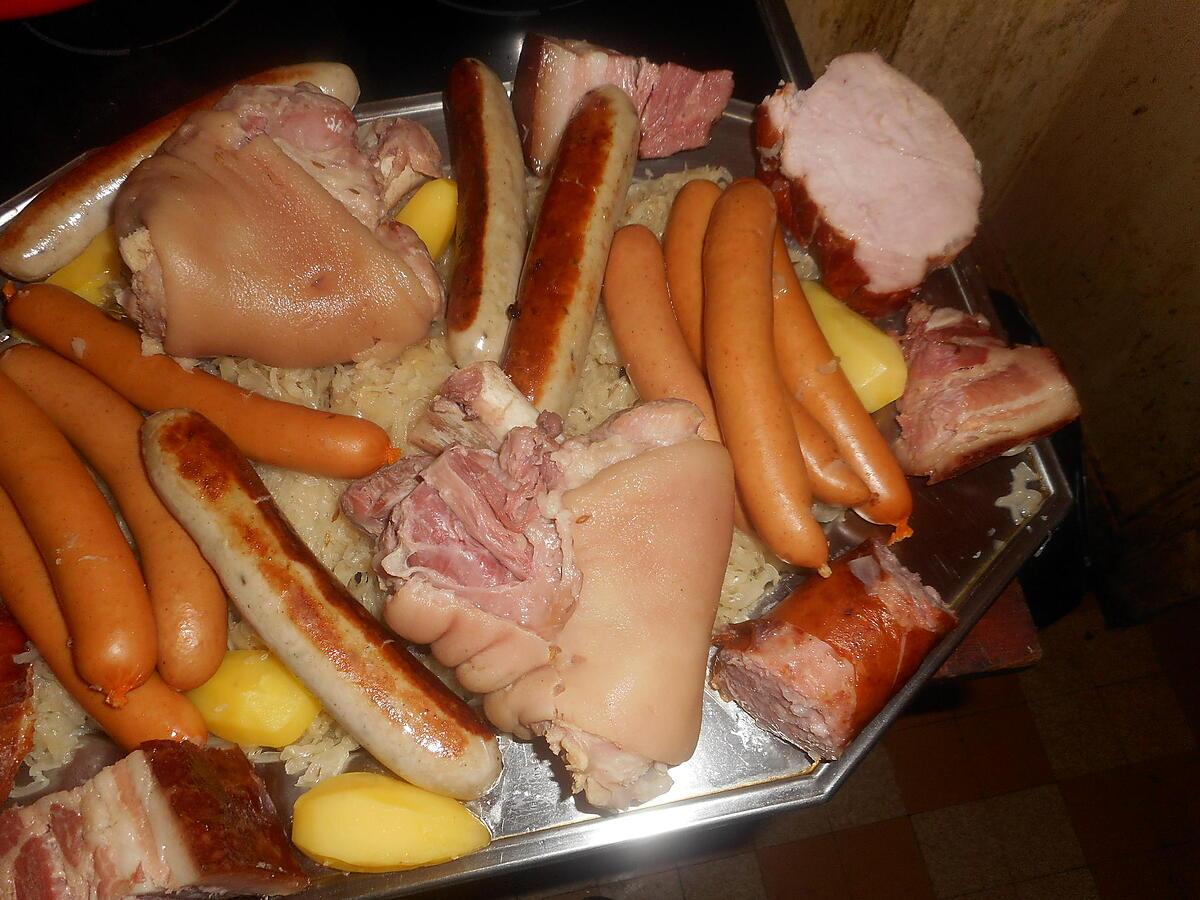 recette Choucroute royale