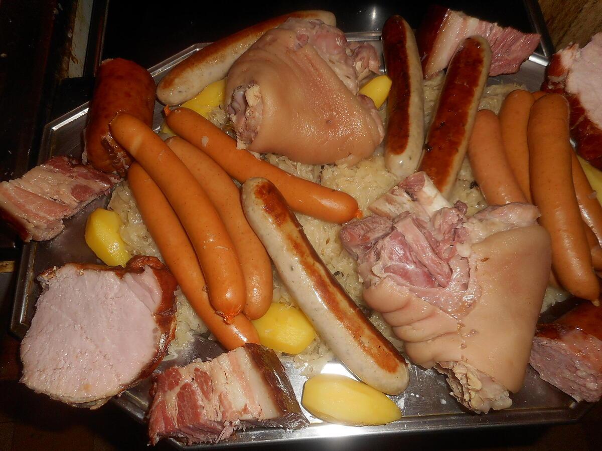 recette Choucroute royale