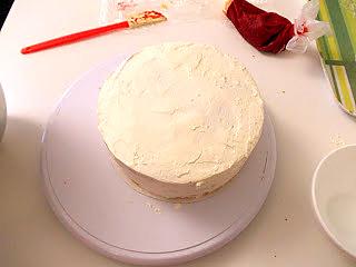 recette Layer cake aux ballons citron framboise