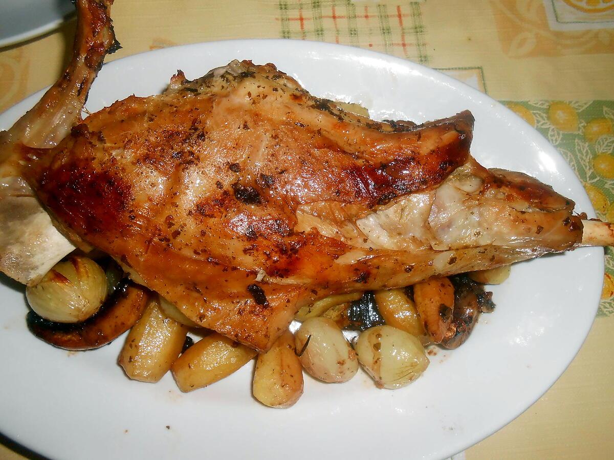 recette CUISSE DE CHEVREAU A LA CORSE