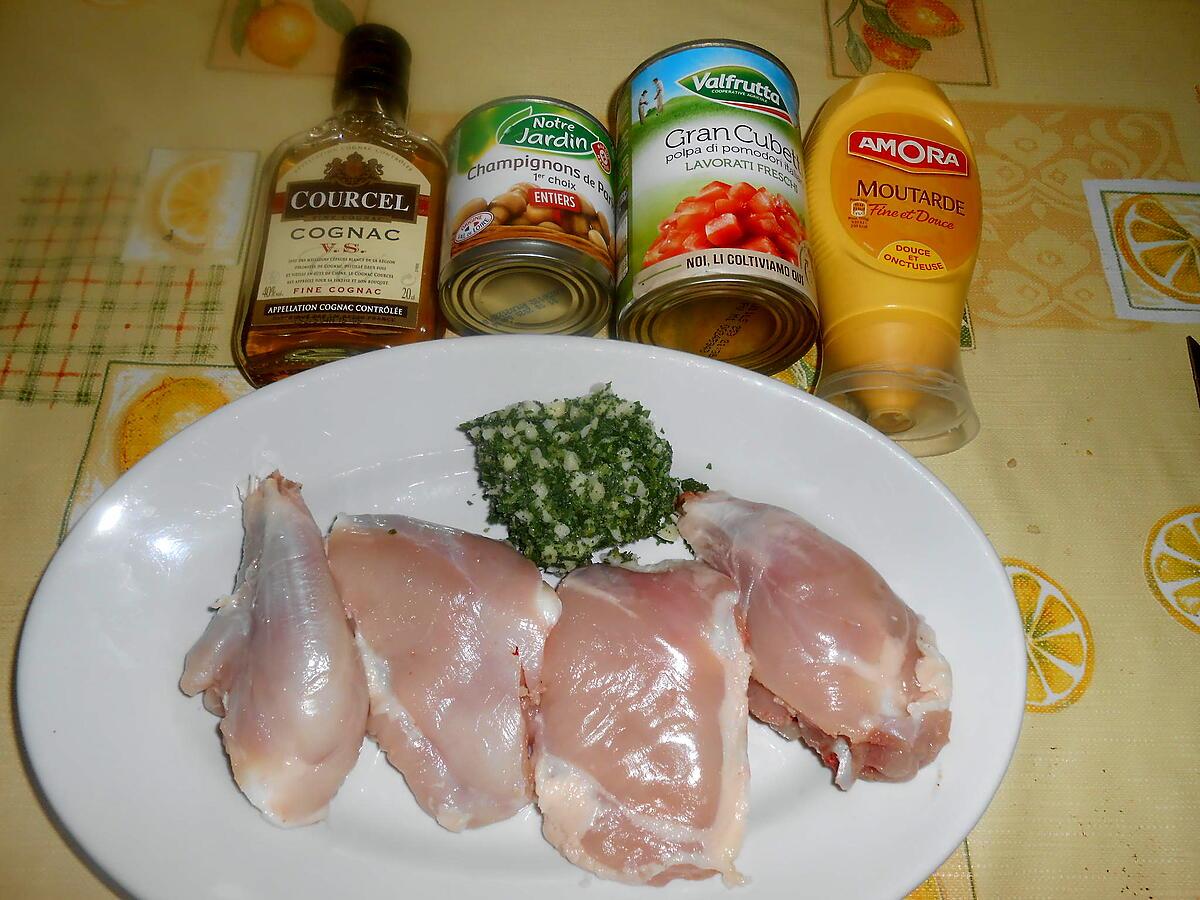 recette POULET A LA "CELESTINE"