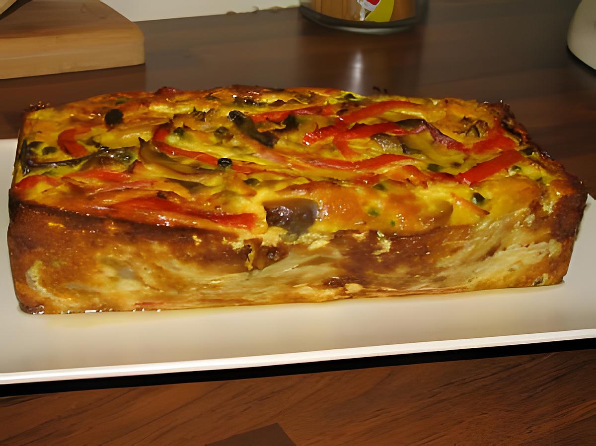 recette Flan de légumes à la moutarde