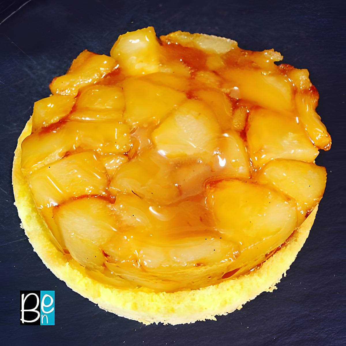 recette La tatin sablée aux poires