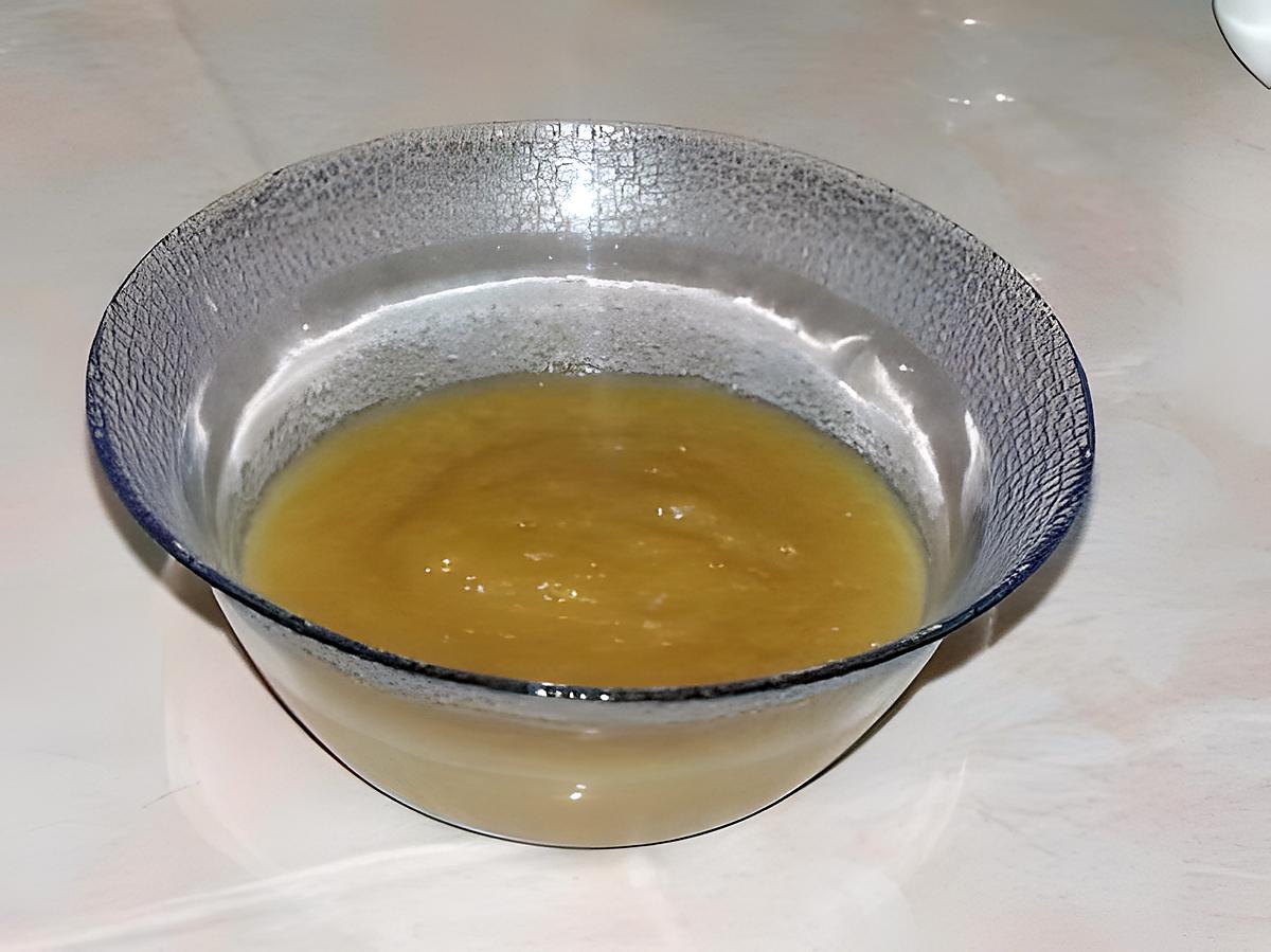 recette compote de pomme/ poire/ miel