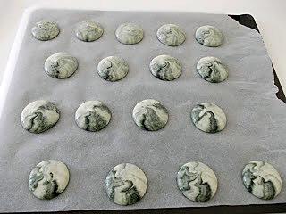 recette Macarons au chocolat blanc et poivre de Sarawak