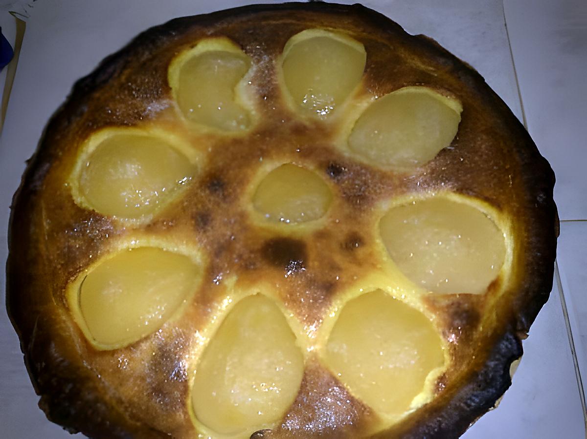 recette Tarte au poire