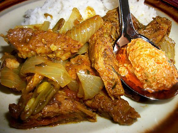recette ÉCHINE DE PORC AUX ÉPICES