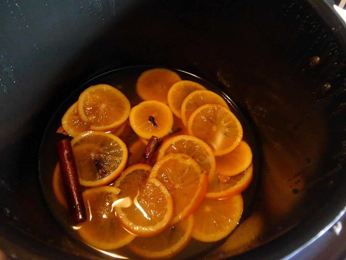 recette ORANGES CONFITES AUX EPICES  ""de ROSELYNE ""