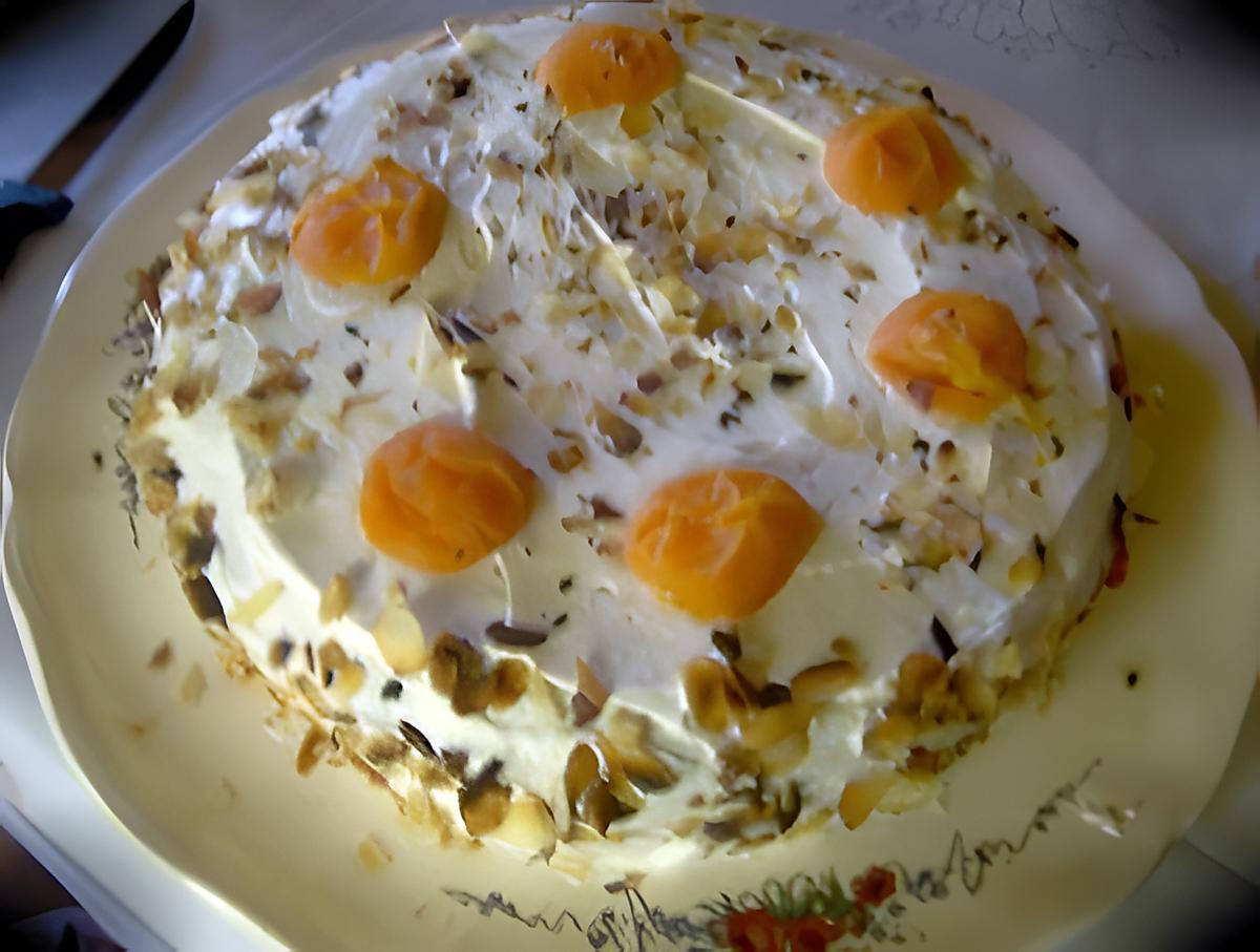 recette gateau mascarpone et abricots