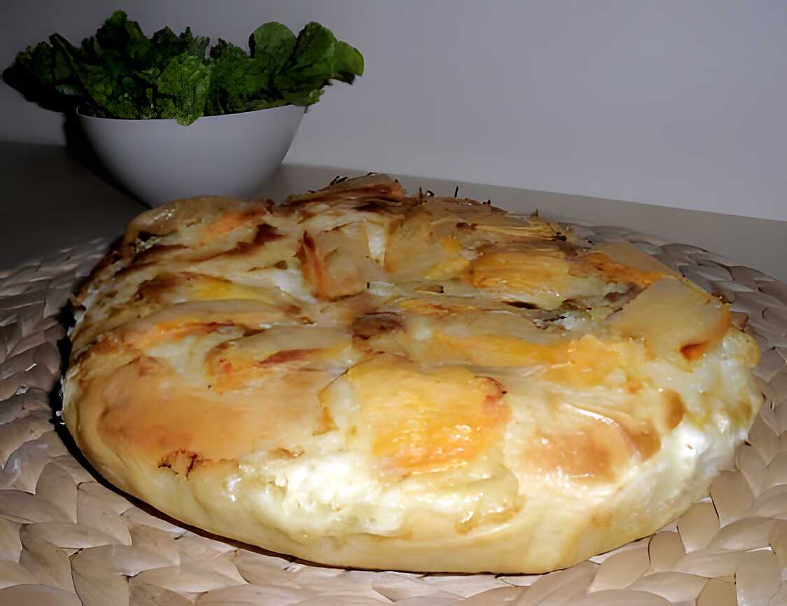 Recette de Flamiche au Maroilles par Math3801