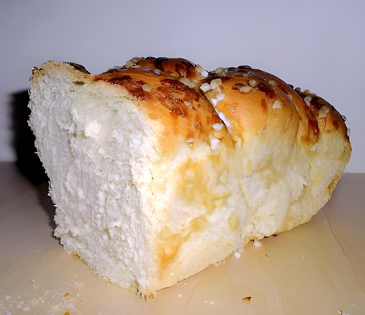 recette Brioche Tréssée