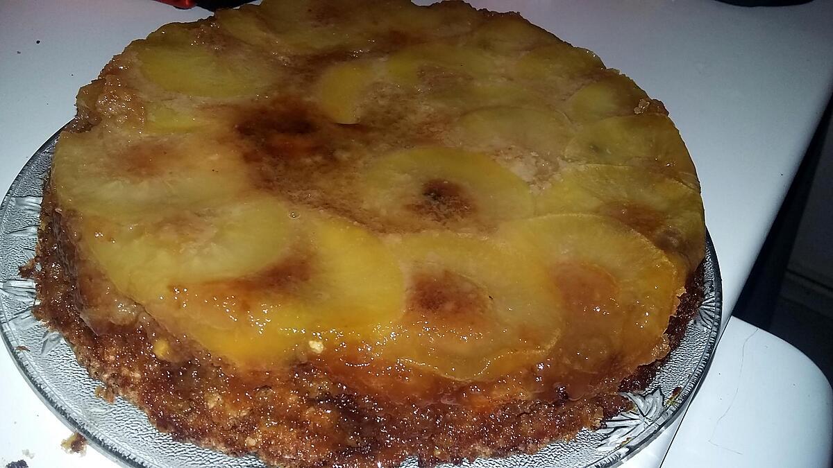 recette Gâteau renversé au pommes